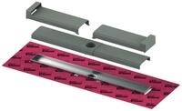 TECEdrainline Duschrinne Evo, 1000 mm gerade, befestigte Dichtmanschette 601002
