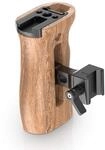 SMALLRIG Seitengriff Side Handle Schnellverschluss Holzgriff mit NATO-Klemme f&uuml;r