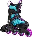 K2 Skates M&auml;dchen Inline Skates Marlee PRO, Light Blue - Purple, 30F0225.1.1.M