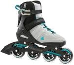 Rollerblade Spark 80 W 2022 Inline-Skates Grau/T&uuml;rkis, Gr&ouml;&szlig;e 38,5