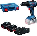 Bosch 0.615.990.M1U GSR 18V-55 Professional Akkuschrauber