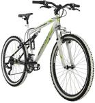 KS Cycling Mountainbike MTB Fully 26" Scrawler wei&szlig; RH 51 cm