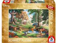 Schmidt Spiele 59689 Thomas Kinkade, Disney, Winnie The Pooh, 1000 Teile Puzzle