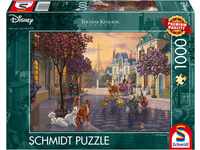 Schmidt Spiele 59690 Thomas Kinkade, Disney, The Aristocats, 1000 Teile Puzzle