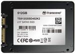 Transcend SSD452K2 512 GB SSD intern 2.5" 6,4 cm SATA 6Gb/s AES