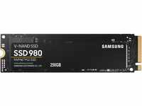 Samsung 980 NVMe M.2 SSD, 500 GB, PCIe 3.0, 3.500 MB/s Lesen, 3.000 MB/s Schreiben,