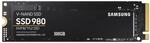 Samsung 980 NVMe M.2 SSD, 500 GB, PCIe 3.0, 3.500 MB/s Lesen, 3.000 MB/s...