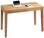 M2 Kollektion Kona &ndash; Hochwertiger Schreibtisch/Sekret&auml;r, 110x55x76 cm | Massivholz