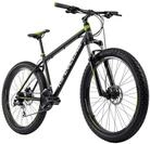 KS Cycling Mountainbike Hardtail 27,5'' Plus Xceed (Schwarz-Gr&uuml;n, 50 cm)