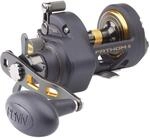 PENN Fathom II Star Drag Multirollen, Black Gold, 15| Right