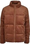 Urban Classics Boxy Corduroy Puffer Jacket Toffee XXL