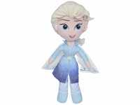 Simba 6315877640 - Disney Frozen II Plüsch Elsa 25cm, Plüschspielzeug, Kuscheltier,