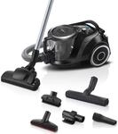 Bosch Staubsauger beutellos Serie 6 BGC41XSIL, Bodenstaubsauger, ideal f&uuml;r