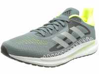 adidas Herren Glide 3 Running Shoe, Blue Oxide/Silver Metallic/Solar Yellow, 42...
