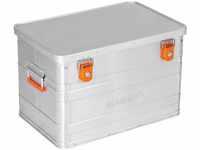 ALUBOX B70 - Aluminium Transportbox 70 Liter Alukiste mit Gummidichtung -...