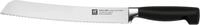 ZWILLING Vier Sterne Brotmesser 23 cm, Rostfreier Spezialstahl, Kunststoff-Griff,