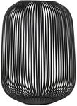 Blomus Laterne Lito | Black | Gr&ouml;&szlig;e L | 33L x 33B x 45H cm | Kerzenhalter...