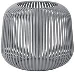 blomus Laterne Lito | Steel Gray | Gr&ouml;&szlig;e S | 20L x 20B x 17H cm | Kerzenhalter