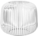 blomus Laterne Lito | White | Gr&ouml;&szlig;e S | 20L x 20B x 17H cm | Kerzenhalter Wei&szlig; 