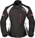 Modeka Violetta Damen Motorrad Textiljacke, schwarz/hellgrau, 40