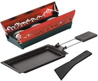 Kuhn Rikon Candle Light Mini Raclette Set Alpengl&uuml;hen, Rot mit Teelicht 