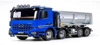 TAMIYA 56366 1:14 RC MB Arocs 4151 Kipper 8x4, Bausatz zum Zusammenbauen, RC Truck,