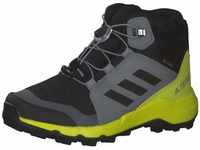 adidas Terrex Mid GTX Walking-Schuh, Cblack/Grethr/Aciyel, 32 EU