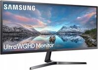 Samsung Serie 5 86,7cm S34J550WQR 21:9 (34") QHD Wide 1440p Blau/Grau