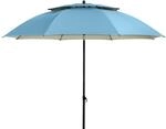 Sonnenschirm Windprofi DM 200cm, hellblau