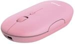 Trust Puck Wiederaufladbare Kabellose Maus, Bluetooth und 2.4 GHz Verbindung via