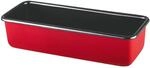 Riess, 0638-020, K&ouml;nigskuchenform 30x10cm, COLOR ROT, Vol. (rec.): 1,7 Liter,...