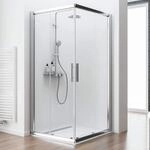 Schulte EP508004 41 500 31 Duschkabine Kristall/Trend Eckeinstieg II, 80 x 80...