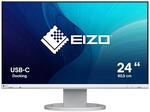 EIZO FlexScan EV2480-WT 60,5 cm (23,8 Zoll) Monitor (HDMI, USB 3.1 Hub, USB 3.1...