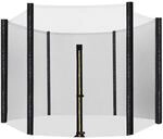 SONGMICS Ersatznetz f&uuml;r rundes Trampolin, &Oslash; 244 cm, Sicherheitsnetz f&uuml;r 6...