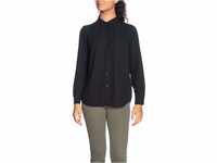 Vila NOS Damen VILUCY L/S Button Shirt - NOOS Bluse, per Pack Schwarz (Black Black),