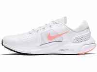 Nike Damen Air Zoom Vomero 15 Running Shoe, White/Crimson Pulse-Crimson Tint-Black,