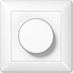 Jung AS5544.03VWW Drehdimmer LED mit Dreh-Ausschalter, alpinwei&szlig;