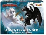 CRAZE Adventskalender DRAGONS 3 Kinder Weihnachtskalender 2021 Drachenz&auml;hmen f&uuml;r