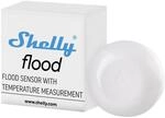 Shelly Flood | Kabelloser Flutsensor mit Temperaturmessung | Hausautomation | Tropf-