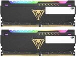 Patriot Viper Steel RGB DDR4 16GB (2 x 8GB) 3600MHz CL20 Gaming Arbeitsspeicher...