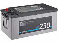 ECTIVE DC230 AGM Deep Cycle Versorgungsbatterie - 12V, 230Ah, zyklenfest,