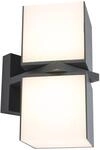 ECO-LIGHT LED-Au&szlig;enwandleuchte CUBA, moderne Wandlampe aus Gussaluminium in