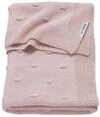 MEYCO Baby Babydecke 75x100cm gestrickt Kuscheldecke Knots Pink
