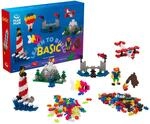 Geniales Konstruktionsspielzeug, Learn to Build Basic, Bausteine-Set, 600 Teile