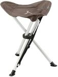 Grand Canyon SUPAI - Campingstuhl, Dreibein-Hocker faltbar - bis 100 kg - Aluminium -