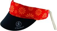 Chaskee Visor Snap Cap Happy Flowers, One Size, rot-orange