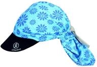Chaskee Visor Snap Cap Happy Flowers, One Size, hellblau
