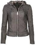 Maze Damen Lederjacke Donie Anthracite S