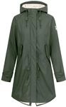 derbe Damen Regenjacke Friese Tidaholm - Oliv Gr&uuml;n 40
