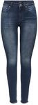ONLY Female Skinny Jeans ONLBLUSH Mittlere Taille Skinny Fit Kn&ouml;chellang Jeans